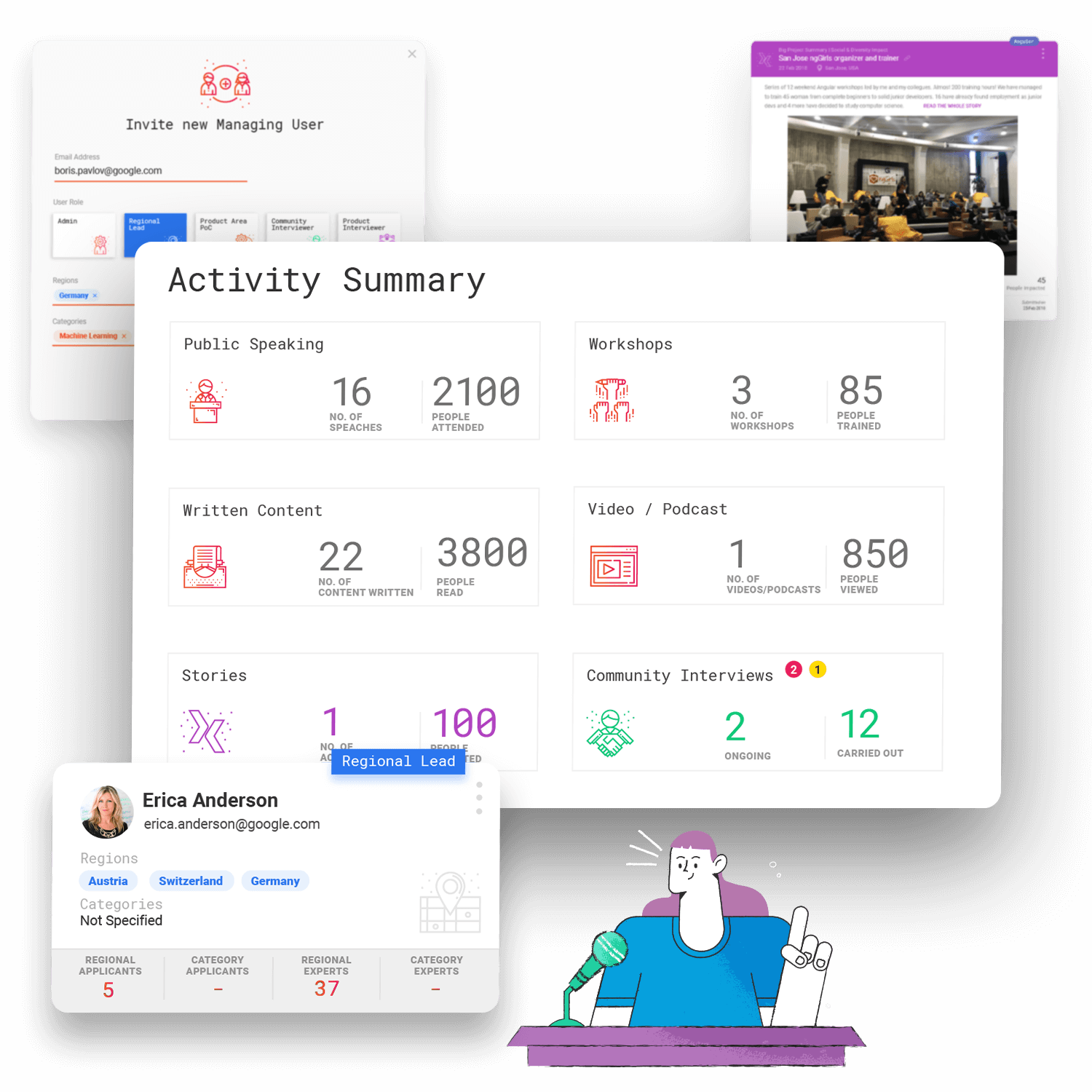 Providing a seamless onboarding process for the applicants to the Google Developers Experts program