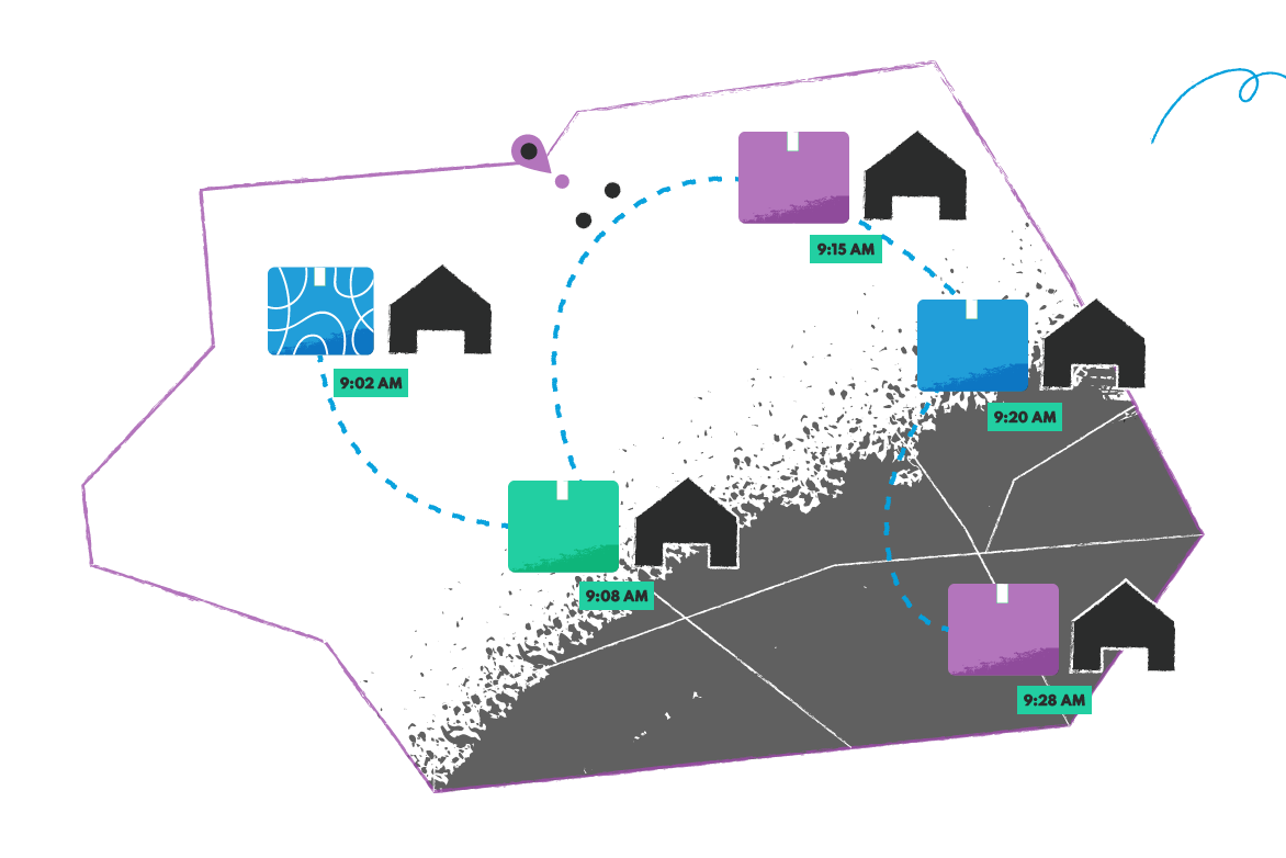 Scheduling deliveries by predicting an optimal time of delivery for last-mile logistics