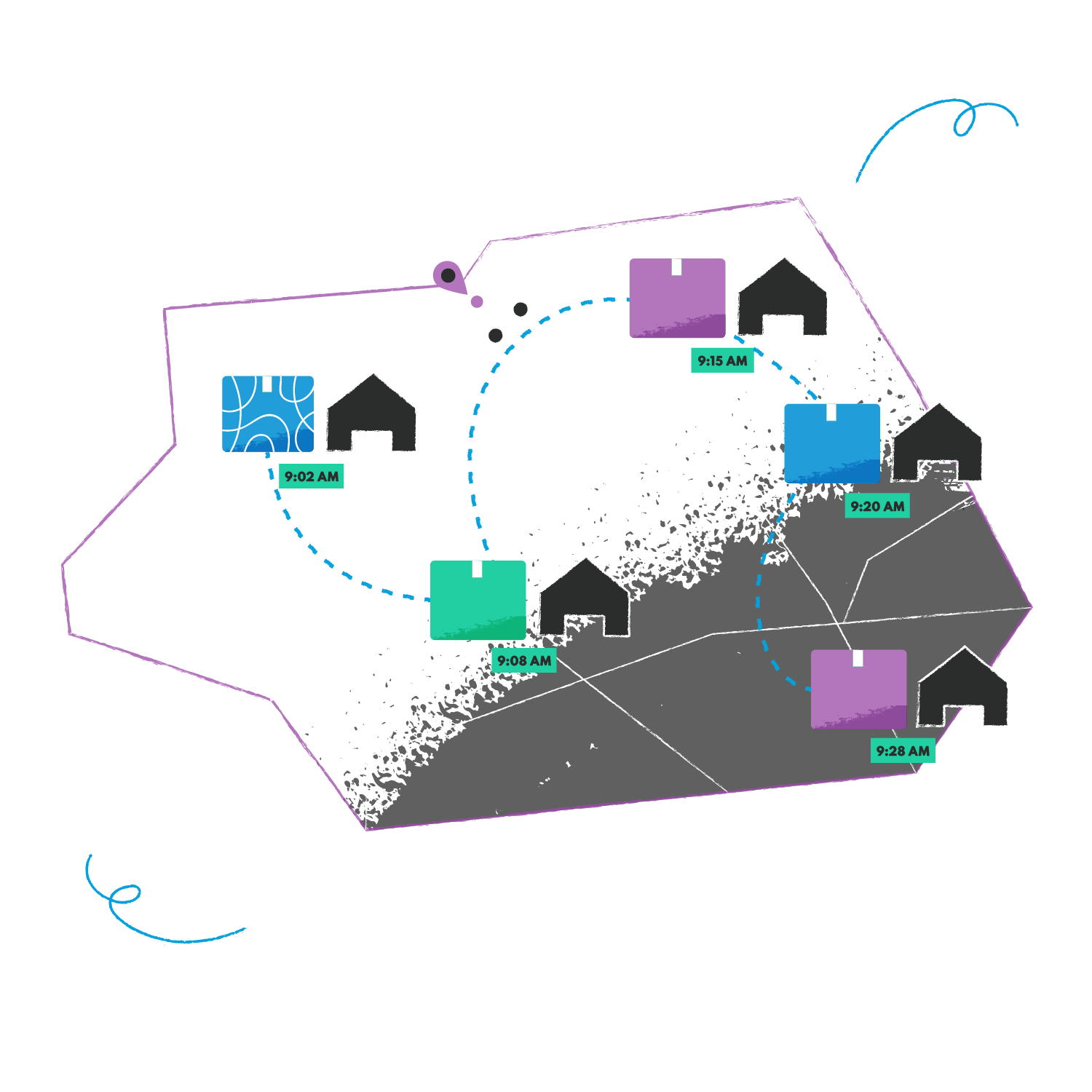 Scheduling deliveries by predicting an optimal time of delivery for last-mile logistics