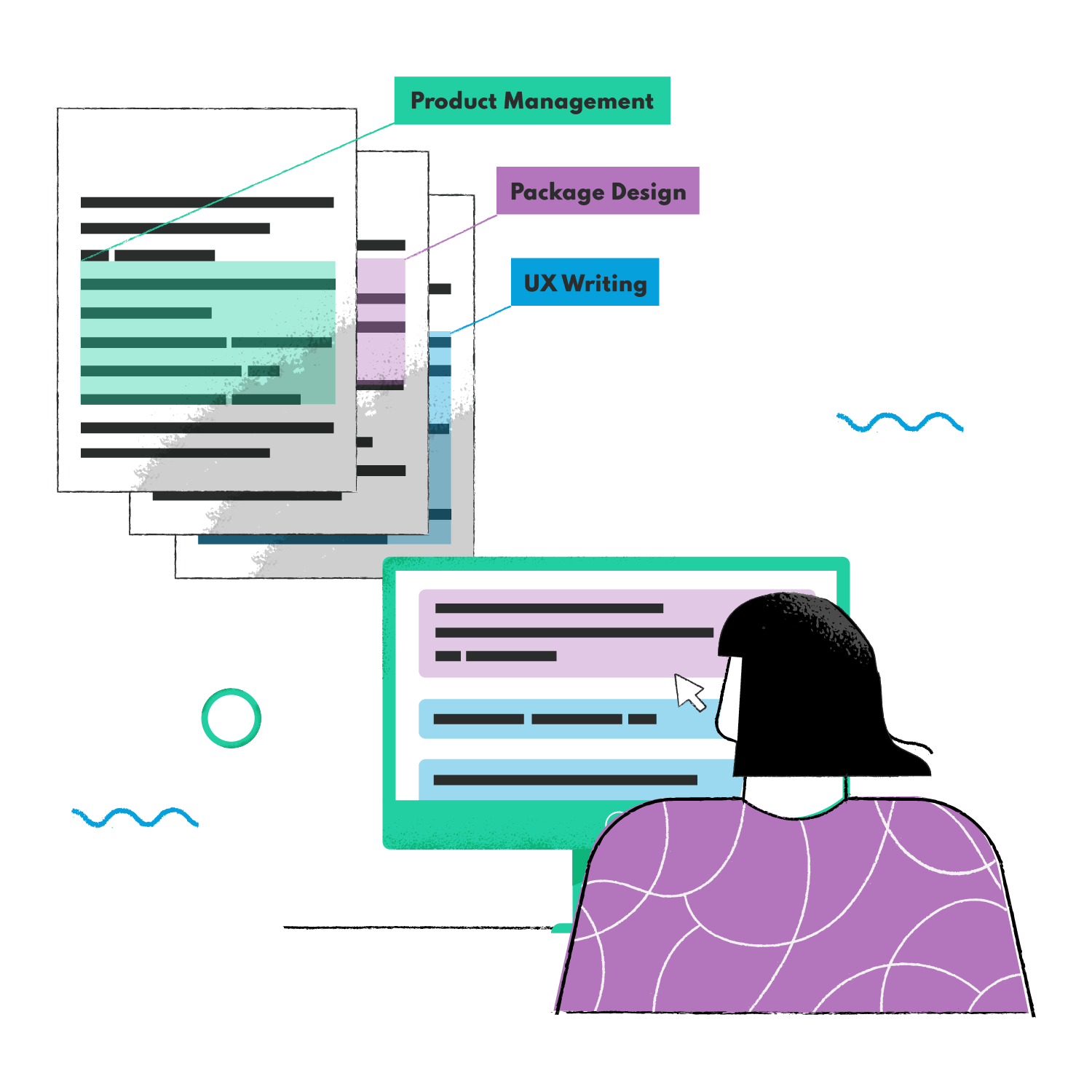 Topic extraction and personalization models for idea exchange system