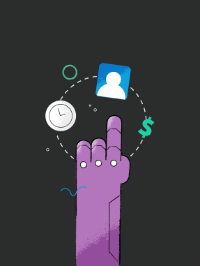 reduce inefficiencies with AI-driven software illustration